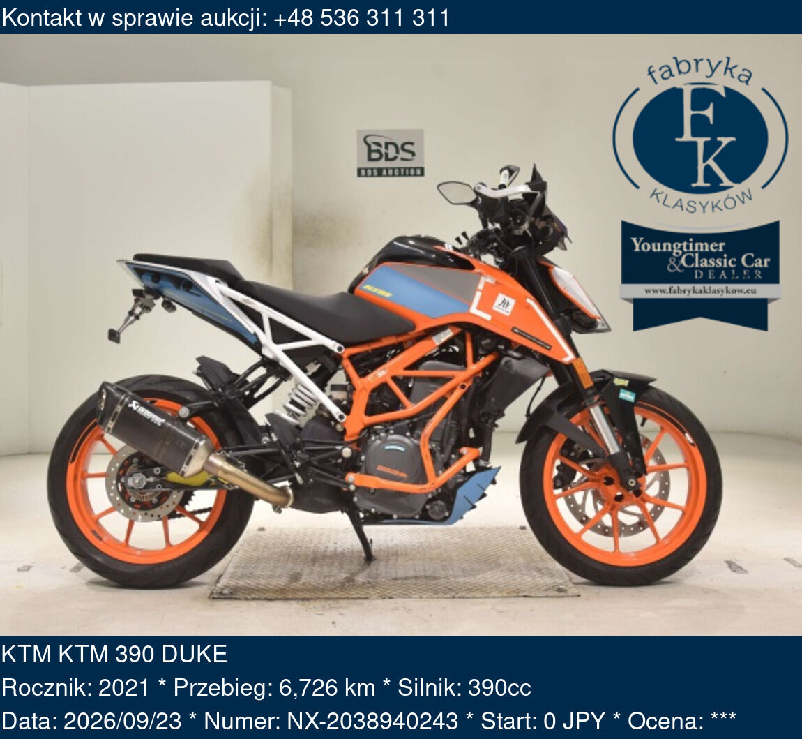 KTM KTM 390 DUKE 2021 - zdjęcie 2