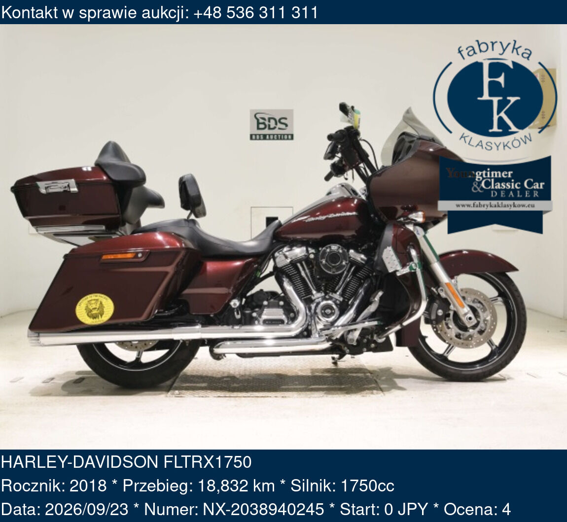 HARLEY-DAVIDSON FLTRX1750 2018 - zdjęcie 2