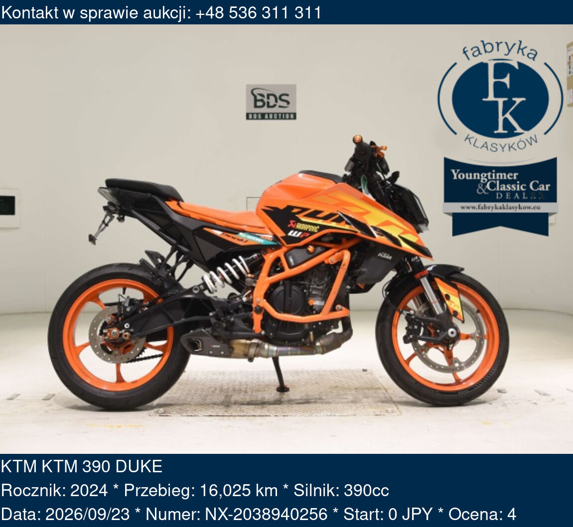 KTM KTM 390 DUKE 2024 - zdjęcie 2
