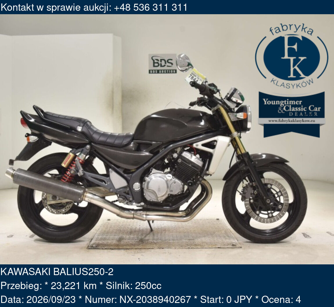 KAWASAKI BALIUS250-2  - zdjęcie 2