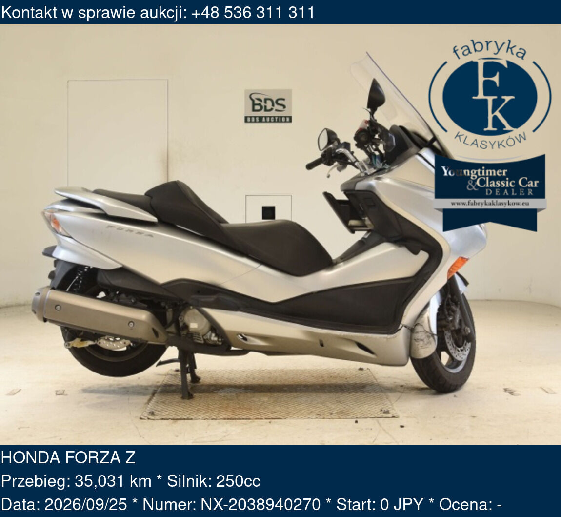 HONDA FORZA Z  - zdjęcie 26