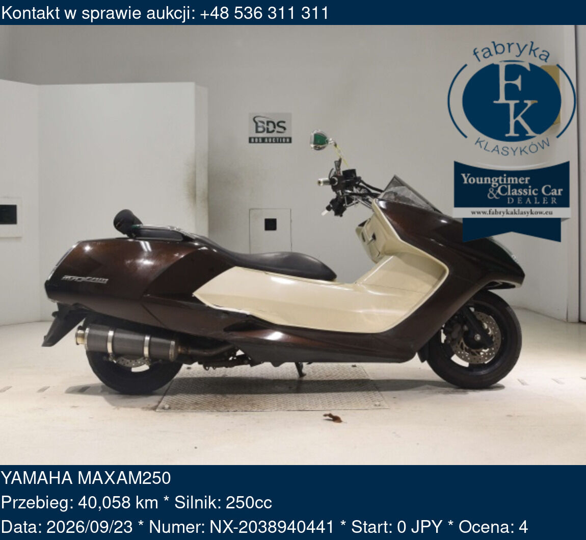 YAMAHA MAXAM250  - zdjęcie 2