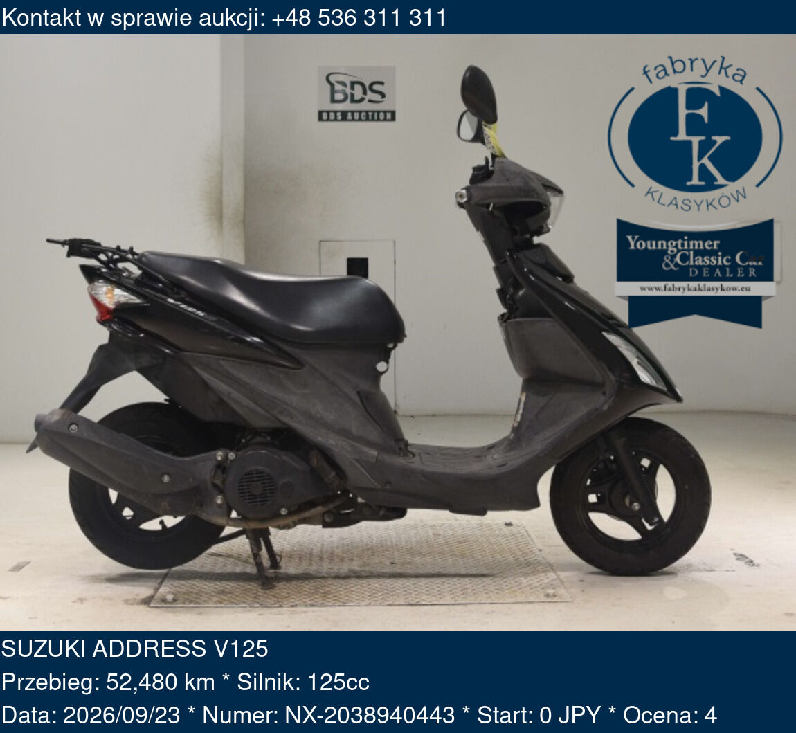 SUZUKI ADDRESS V125 - zdjęcie 2