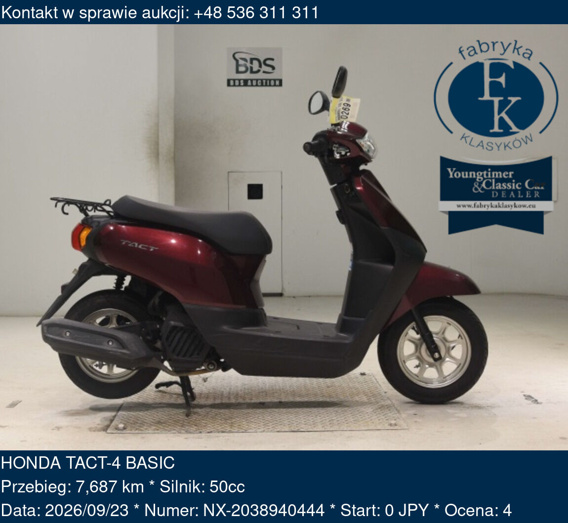 HONDA TACT-4 BASIC  - zdjęcie 2