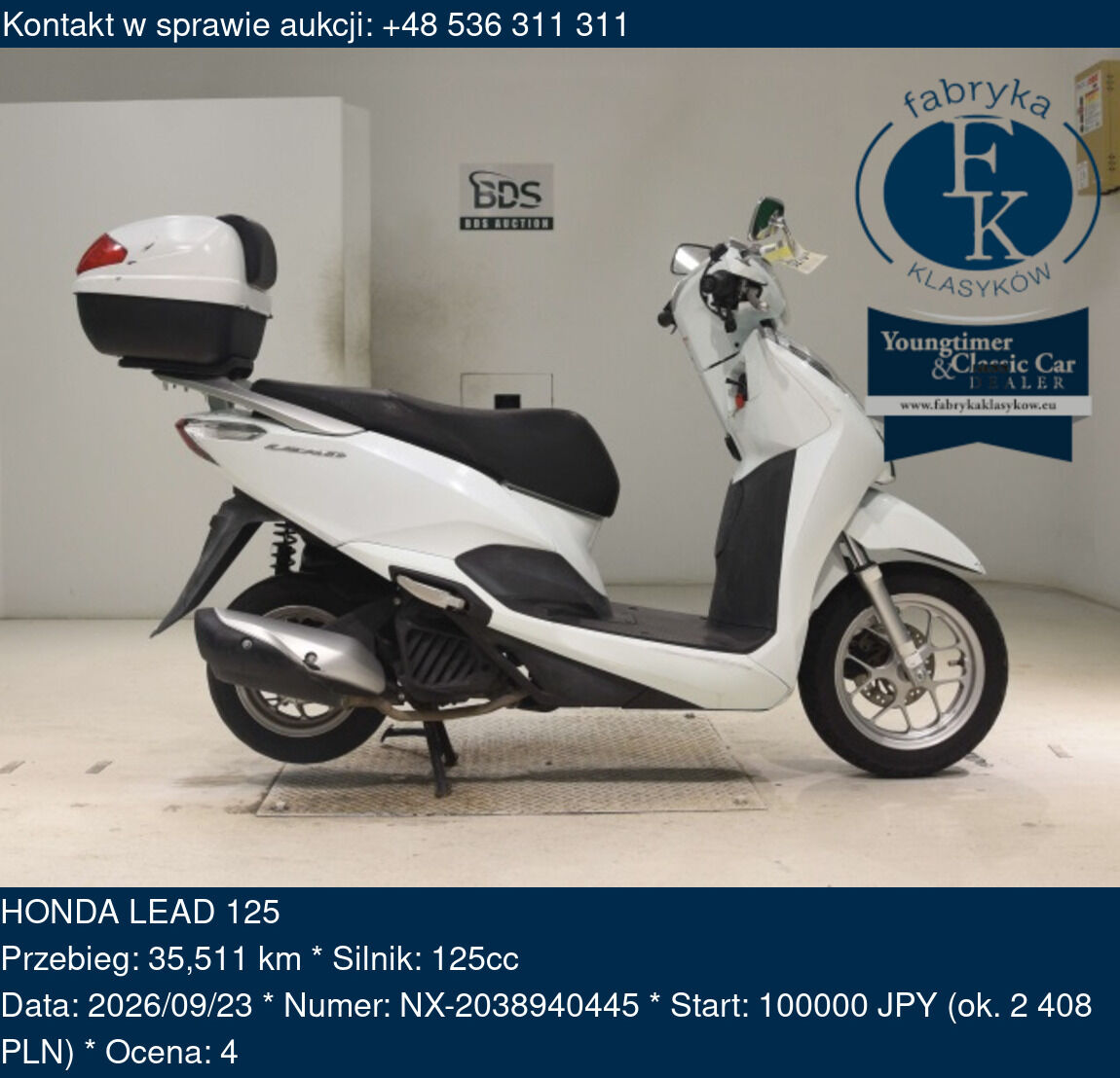 HONDA LEAD 125  - zdjęcie 2