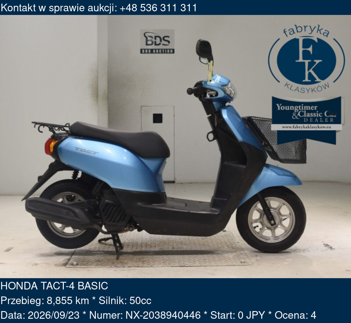 HONDA TACT-4 BASIC  - zdjęcie 2