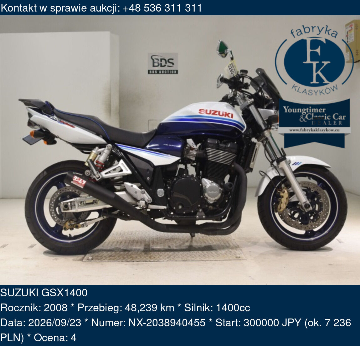 SUZUKI GSX1400 2008 - zdjęcie 2