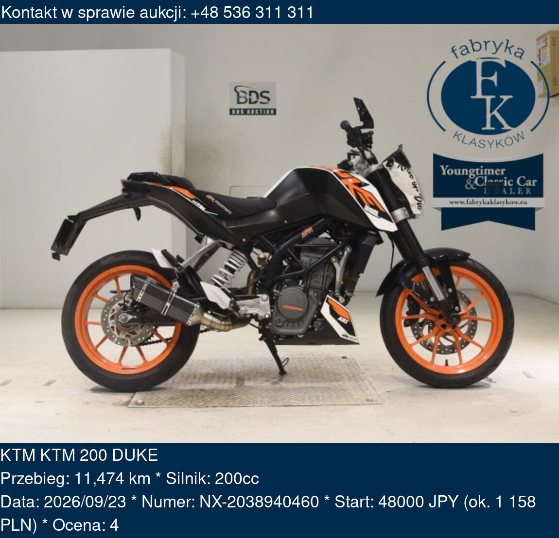 KTM KTM 200 DUKE - zdjęcie 2