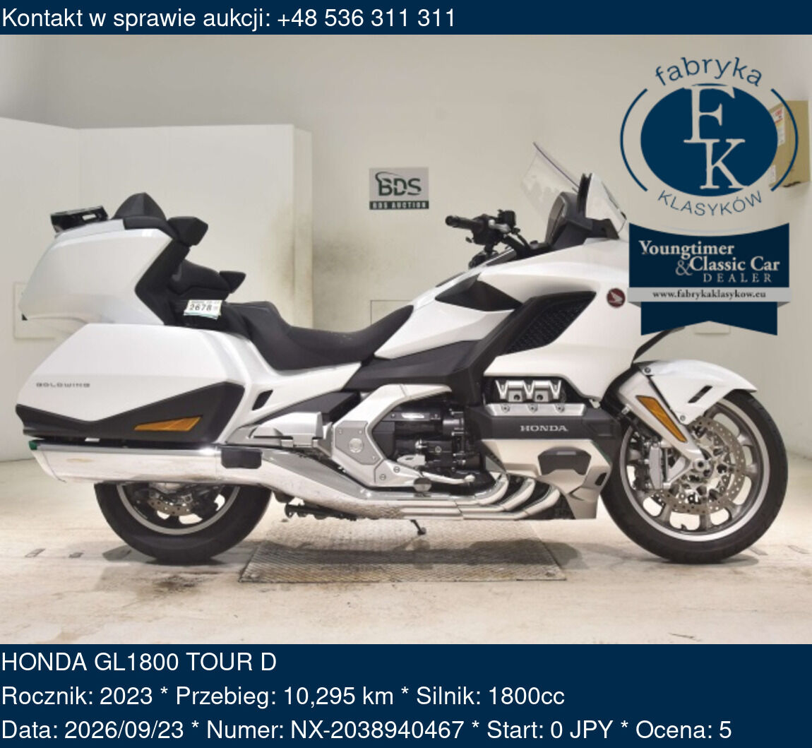HONDA GL1800 TOUR D 2023 - zdjęcie 2