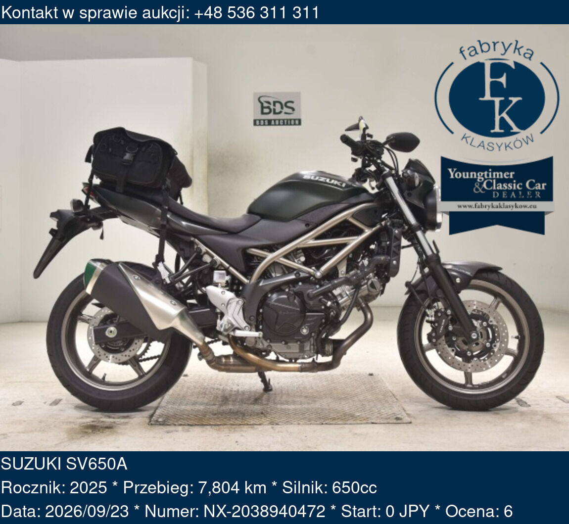 SUZUKI SV650A 2025 - zdjęcie 2