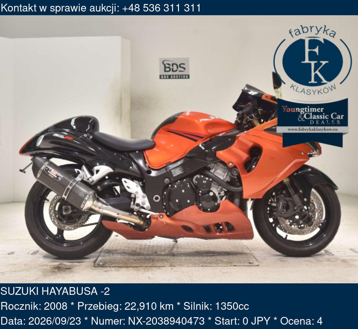 SUZUKI HAYABUSA -2 2008 - zdjęcie 2