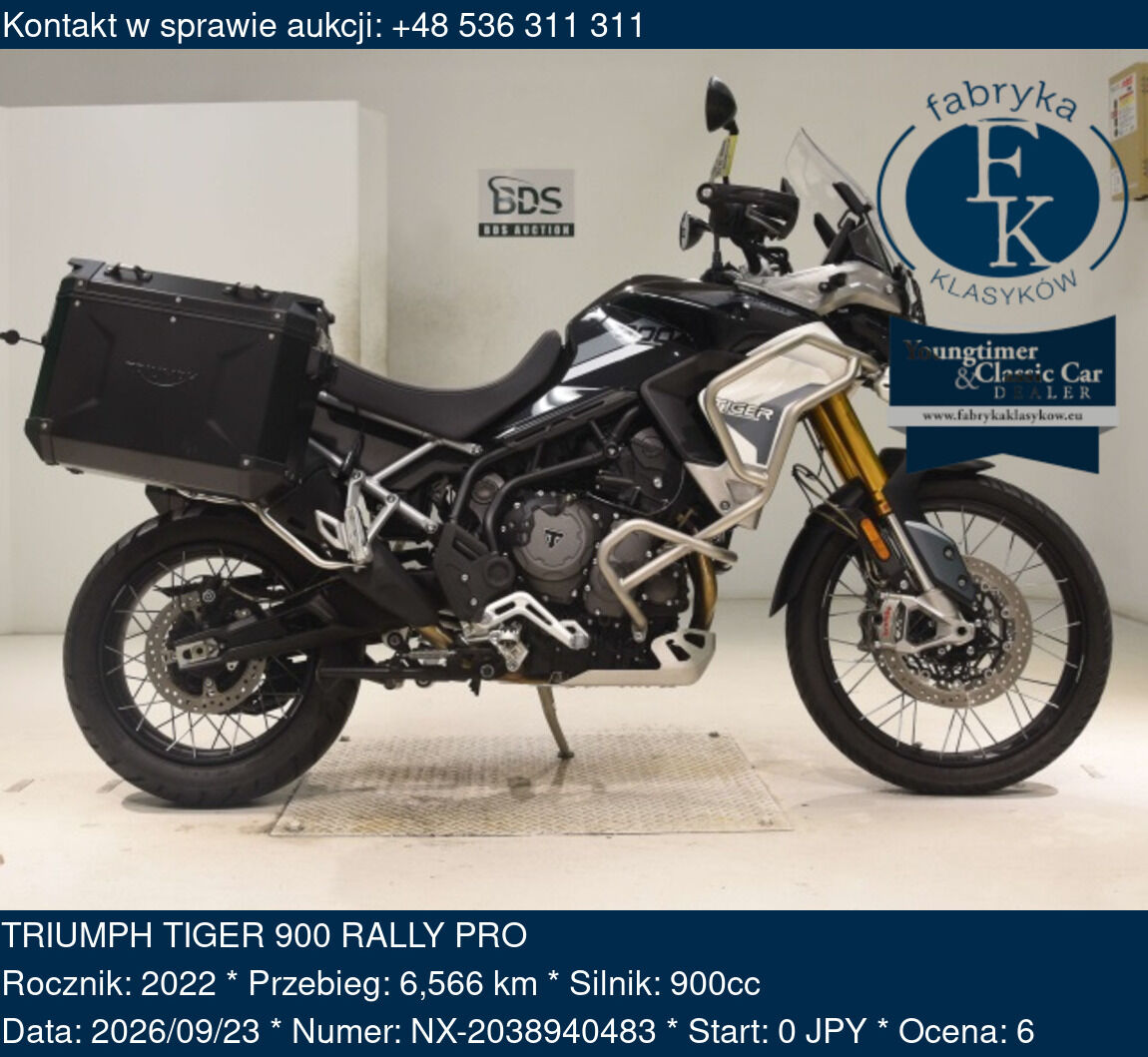 TRIUMPH TIGER 900 RALLY PRO 2022 - zdjęcie 2
