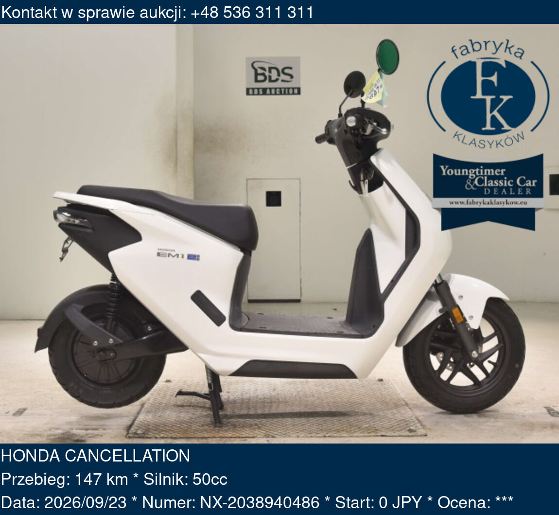 HONDA CANCELLATION  - zdjęcie 2
