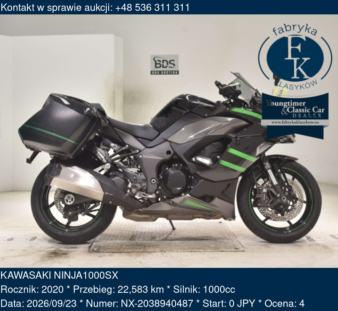 KAWASAKI NINJA1000SX 2020 - zdjęcie 2