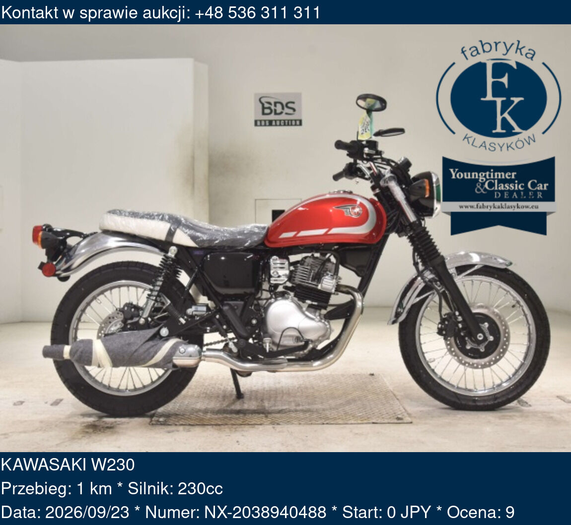 KAWASAKI W230  - zdjęcie 2