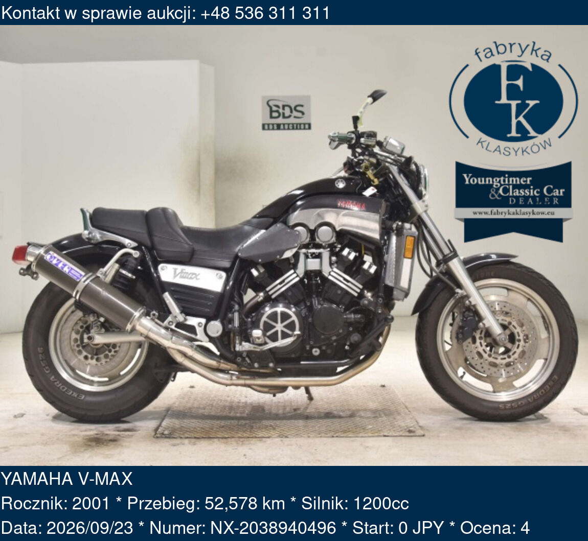 YAMAHA V-MAX 2001 - zdjęcie 2