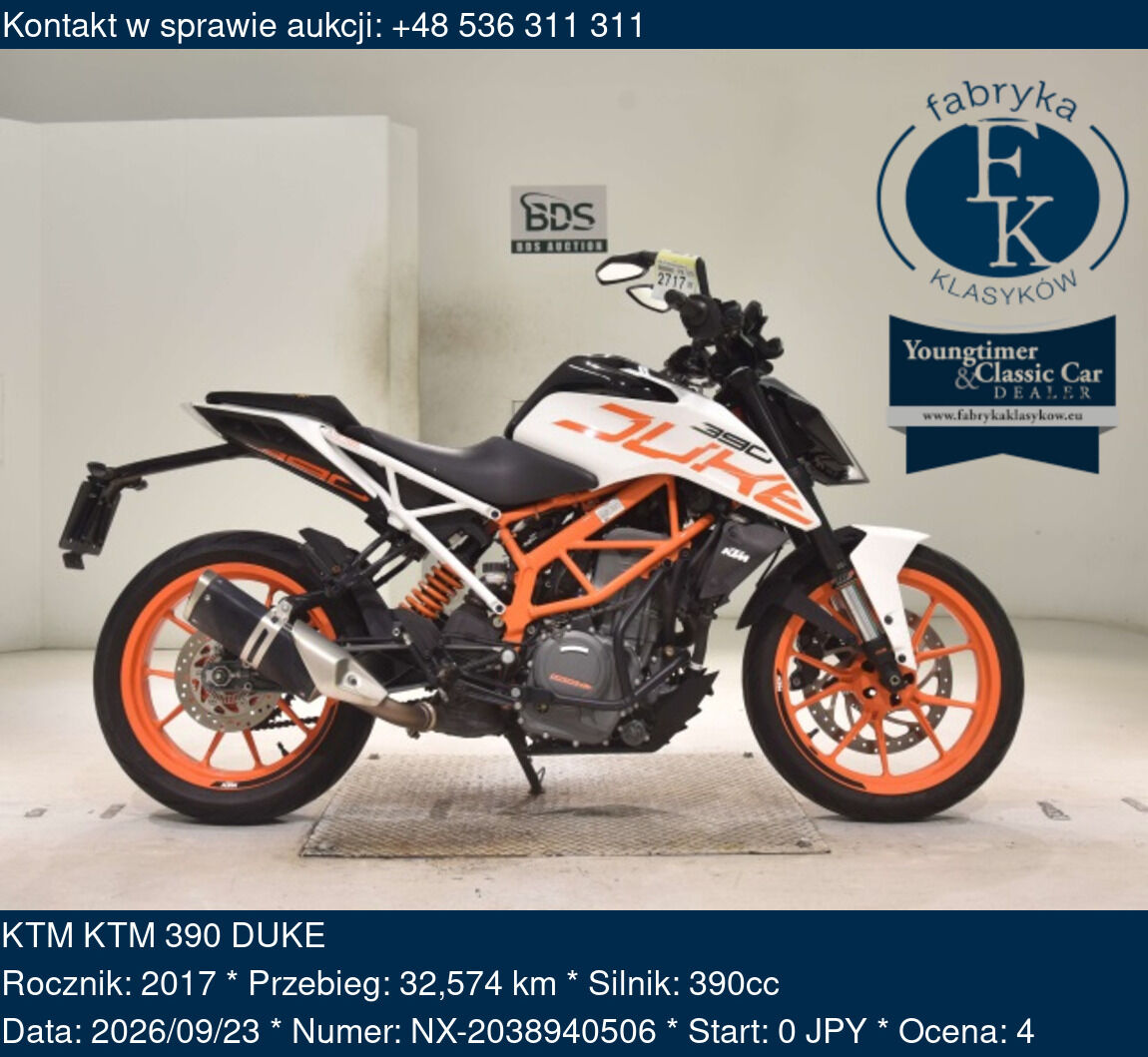 KTM KTM 390 DUKE 2017 - zdjęcie 2