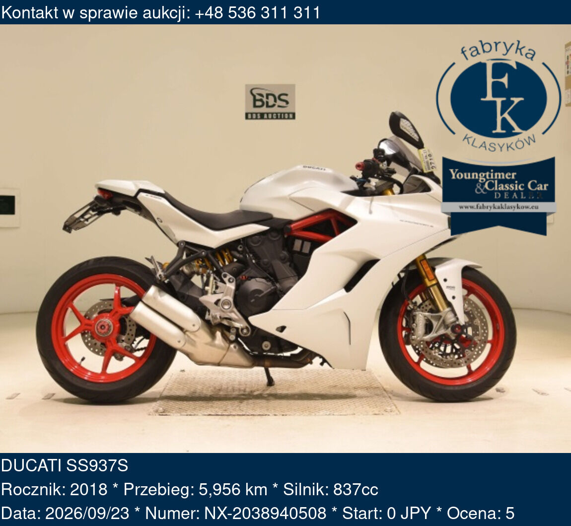 DUCATI SS937S 2018 - zdjęcie 2