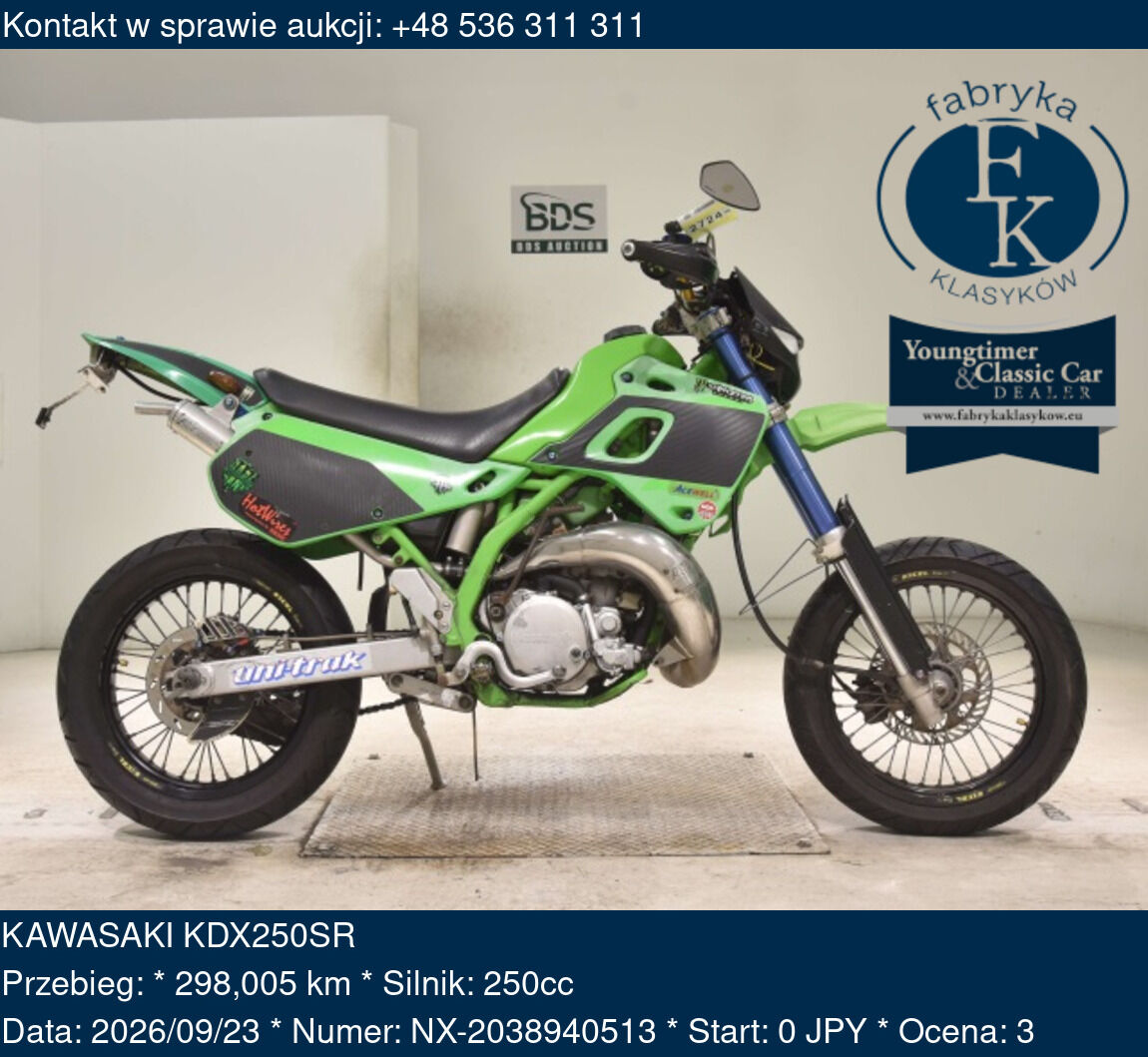 KAWASAKI KDX250SR  - zdjęcie 2