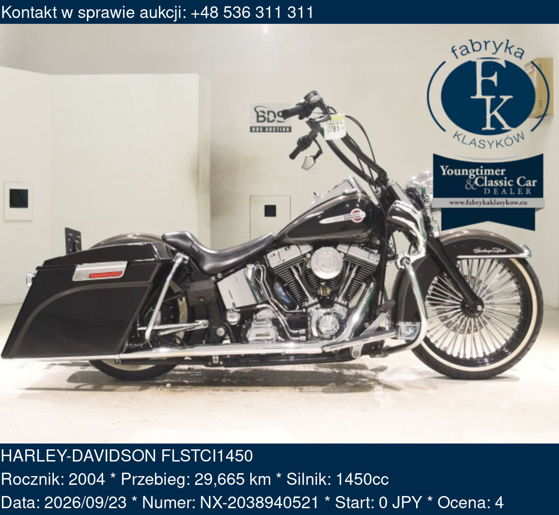HARLEY-DAVIDSON FLSTCI1450 2004 - zdjęcie 2