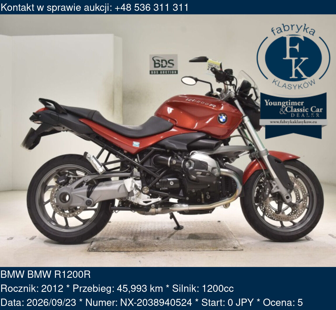 BMW BMW R1200R 2012 - zdjęcie 2