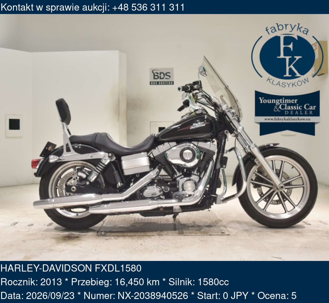 HARLEY-DAVIDSON FXDL1580 2013 - zdjęcie 2