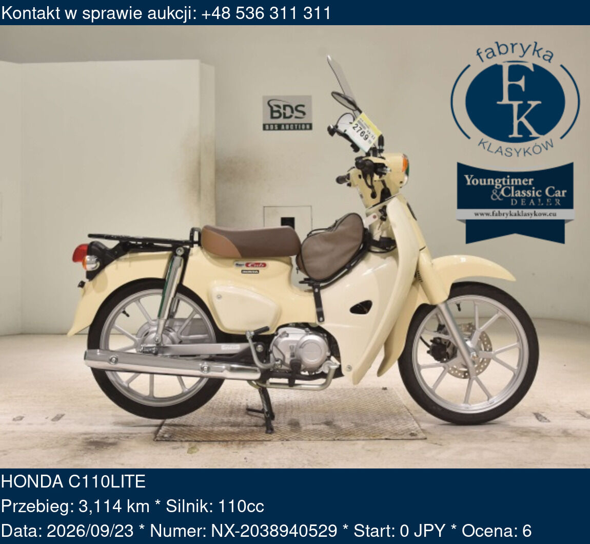 HONDA C110LITE  - zdjęcie 2
