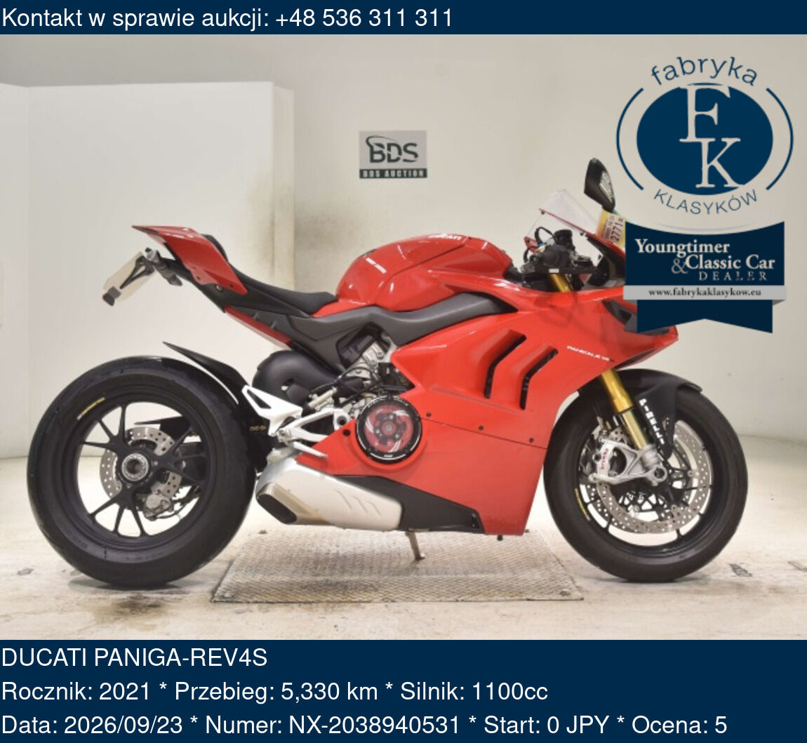 DUCATI PANIGA-REV4S 2021 - zdjęcie 2