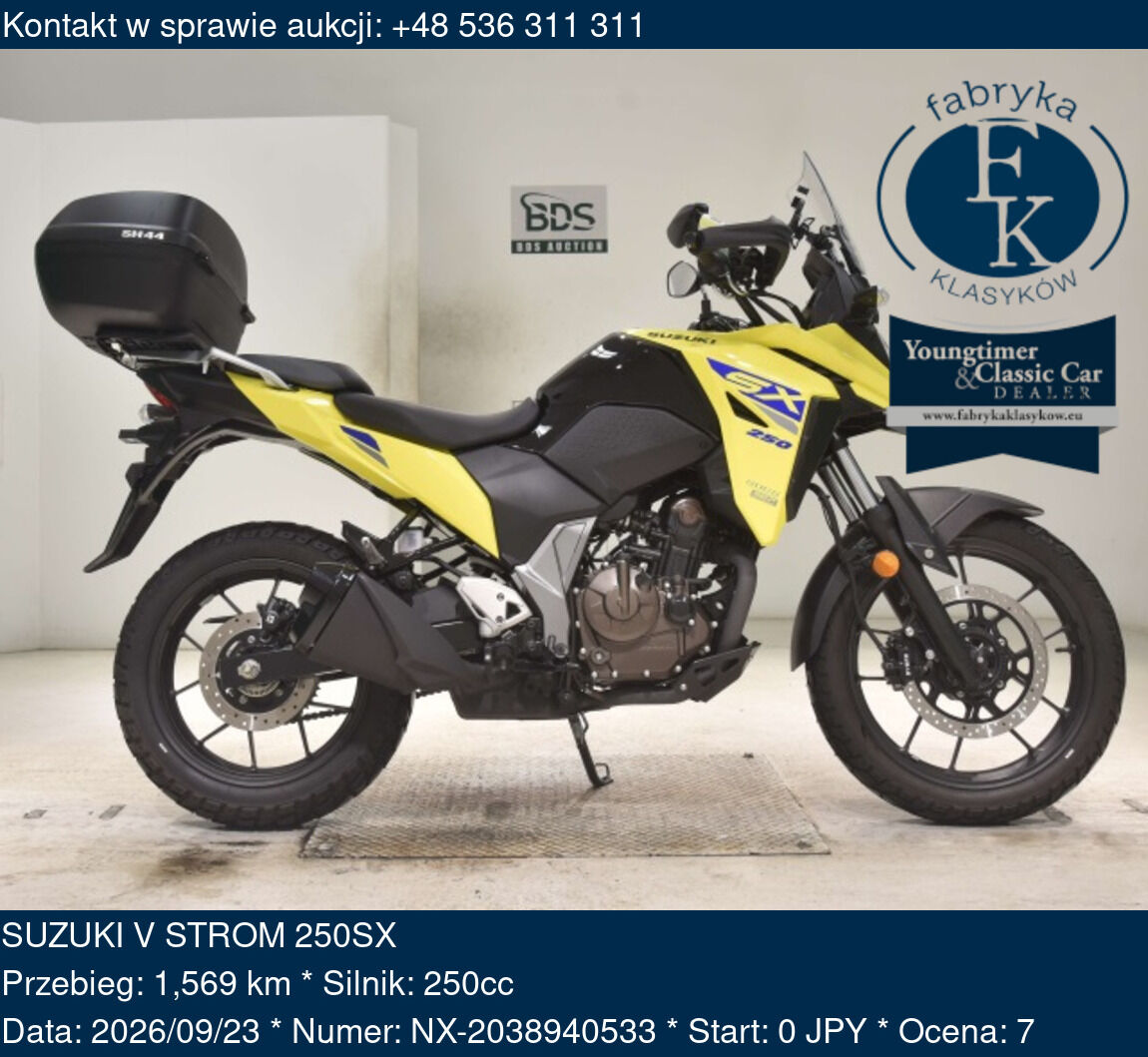 SUZUKI V STROM 250SX  - zdjęcie 2