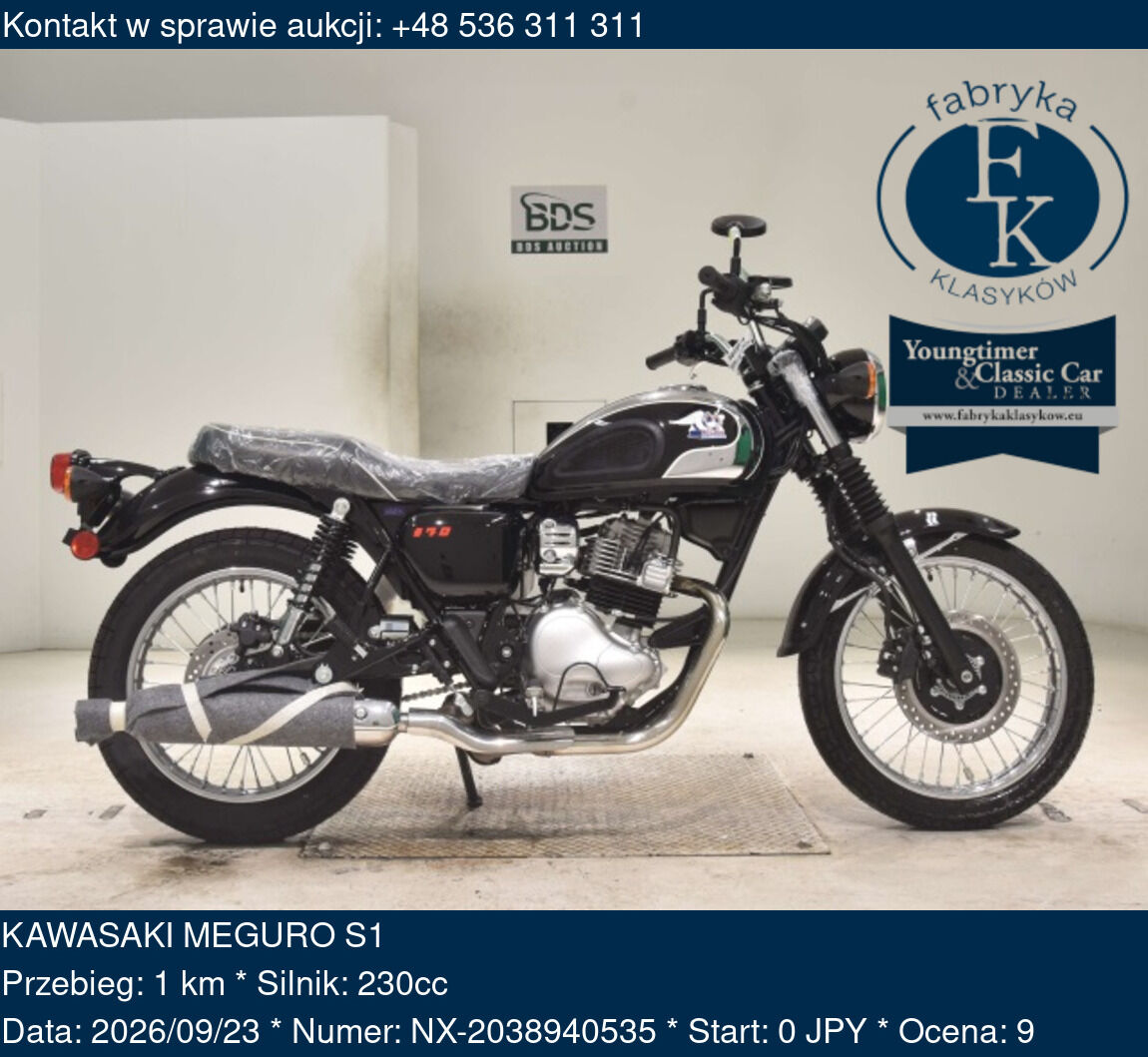 KAWASAKI MEGURO S1  - zdjęcie 2