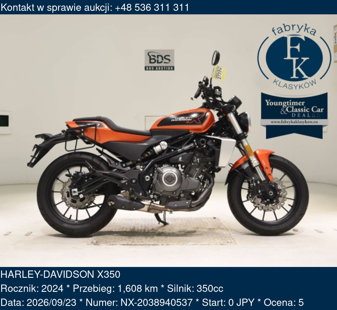 HARLEY-DAVIDSON X350 2024 - zdjęcie 2