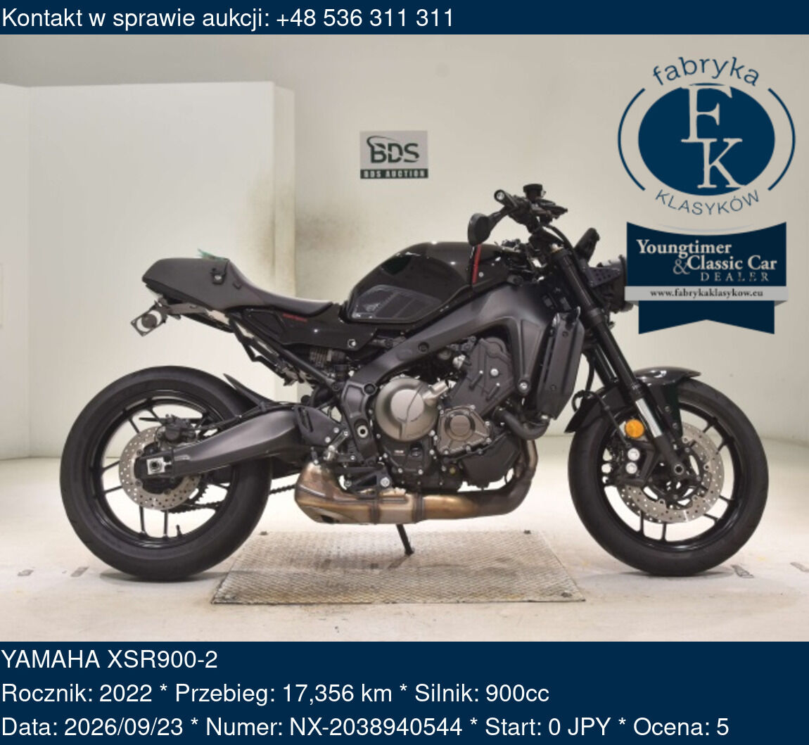 YAMAHA XSR900-2 2022 - zdjęcie 2