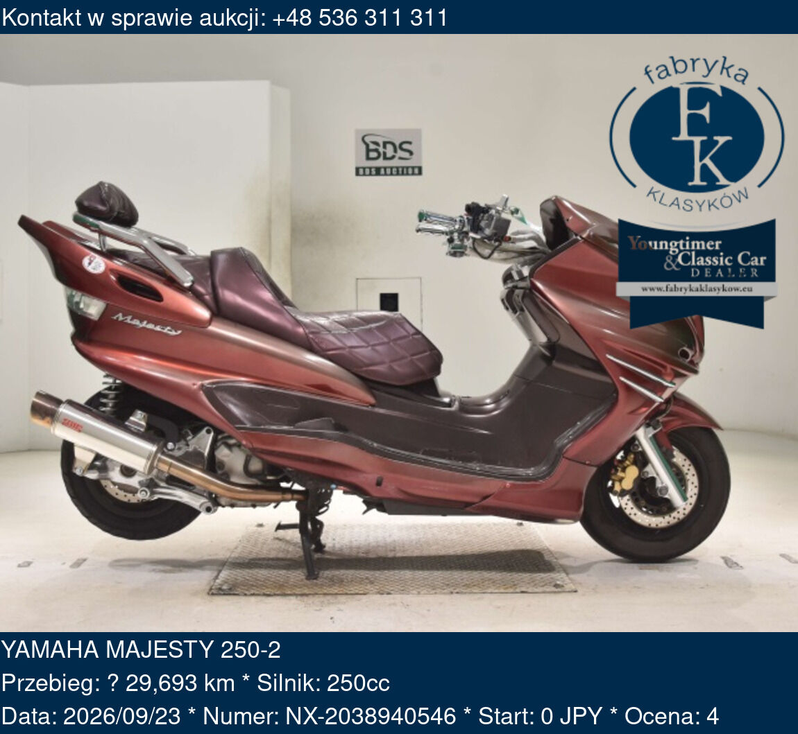 YAMAHA MAJESTY 250-2  - zdjęcie 2