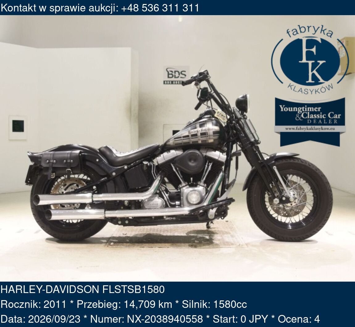 HARLEY-DAVIDSON FLSTSB1580 2011 - zdjęcie 2