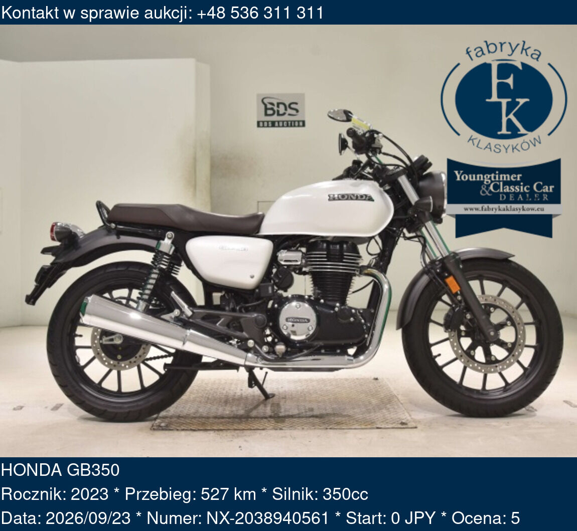 HONDA GB350 2023 - zdjęcie 2
