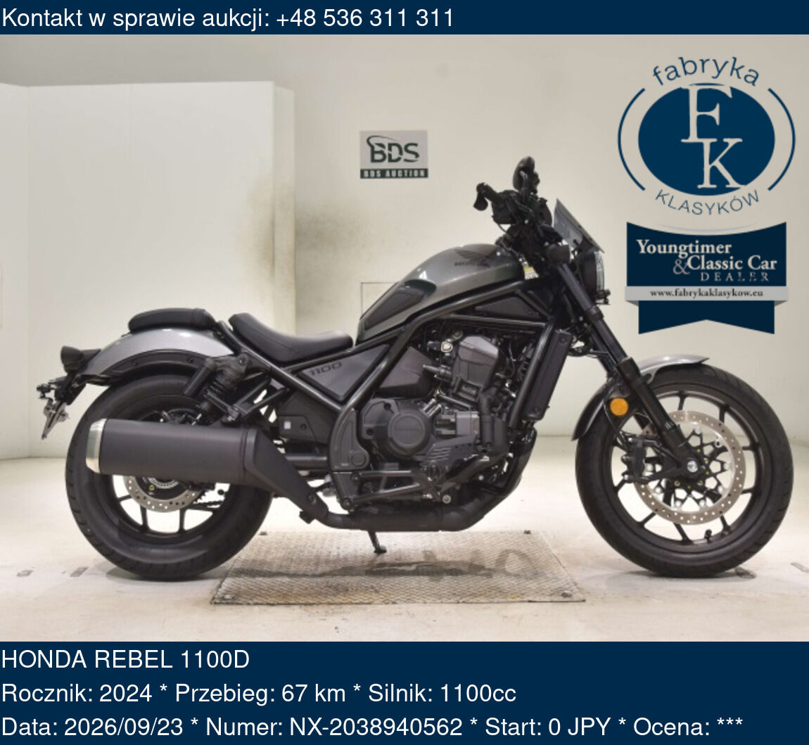 HONDA REBEL 1100D 2024 - zdjęcie 2
