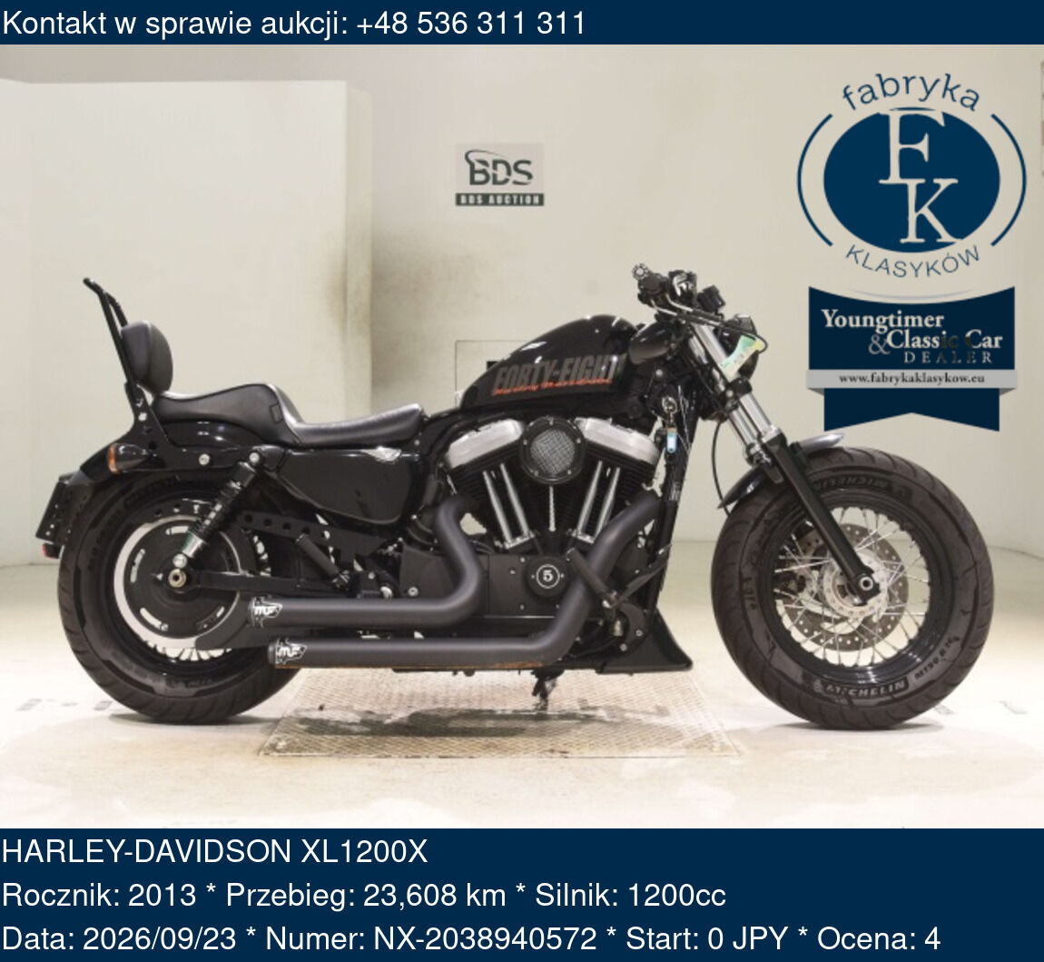HARLEY-DAVIDSON XL1200X 2013 - zdjęcie 2