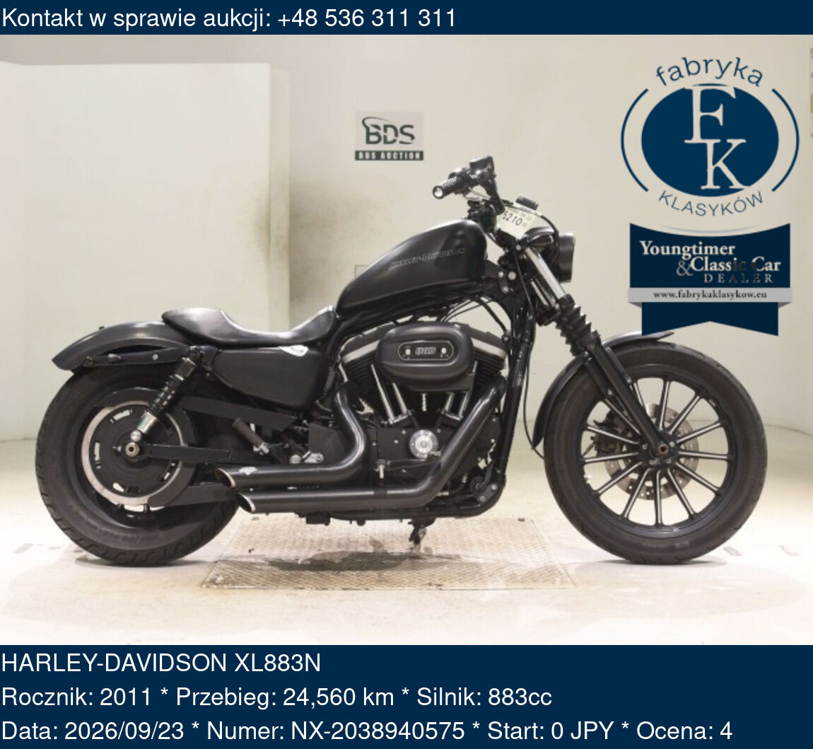 HARLEY-DAVIDSON XL883N 2011 - zdjęcie 2