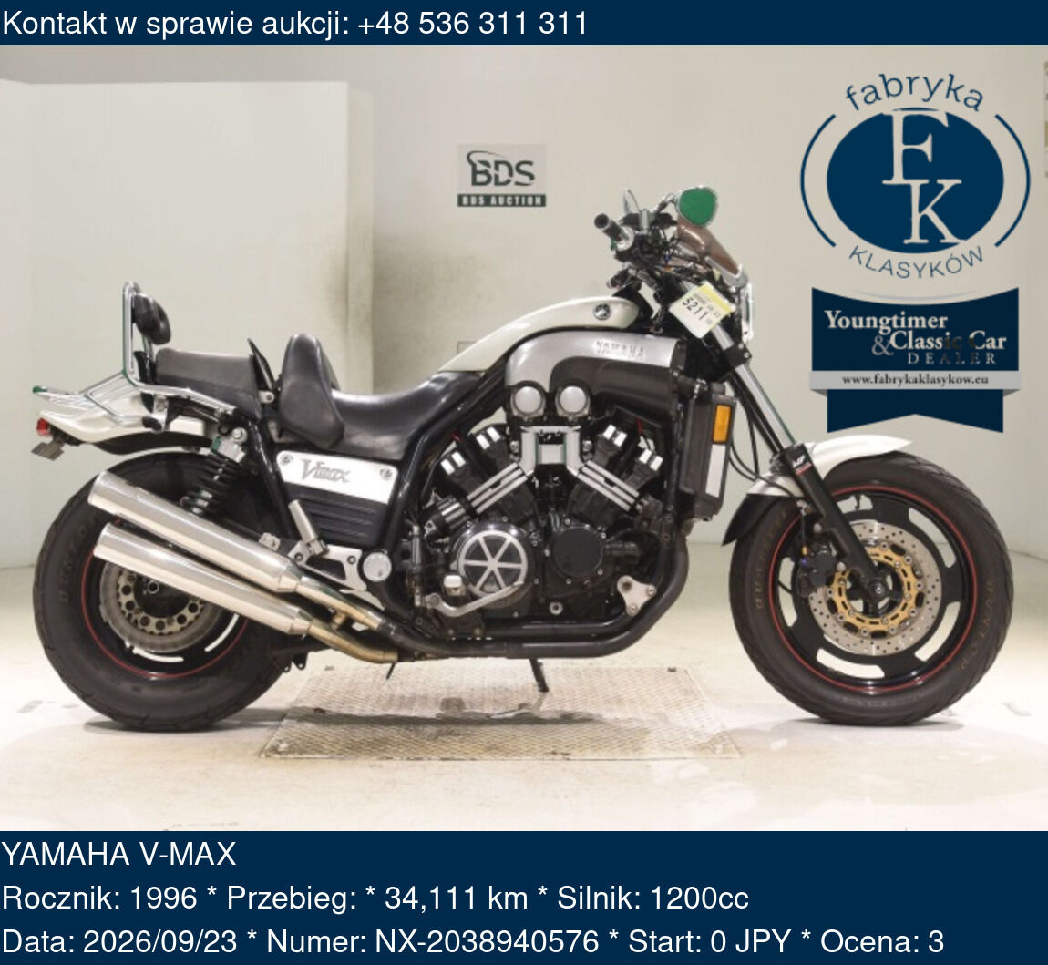 YAMAHA V-MAX 1996 - zdjęcie 2