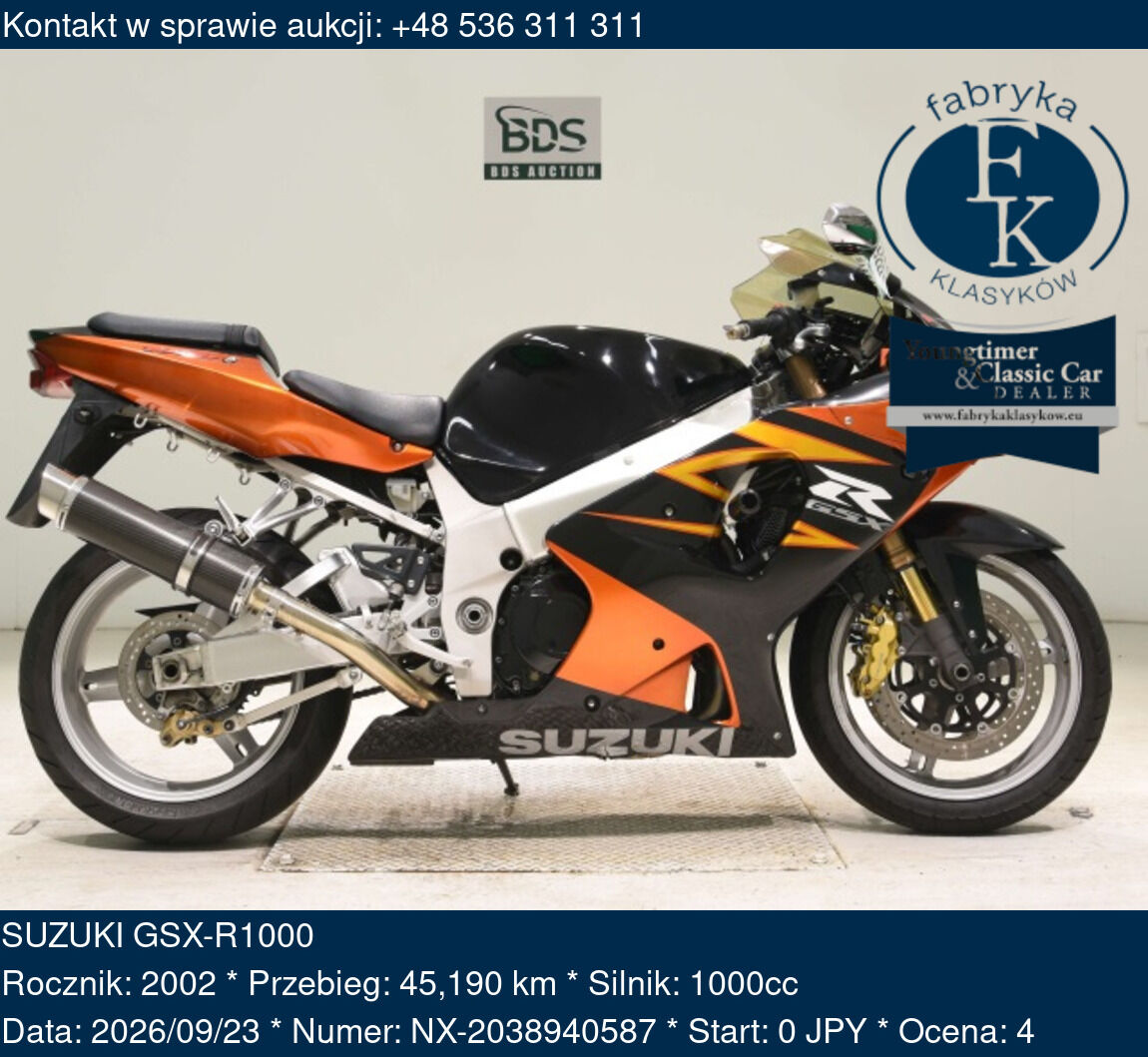 SUZUKI GSX-R1000 2002 - zdjęcie 2