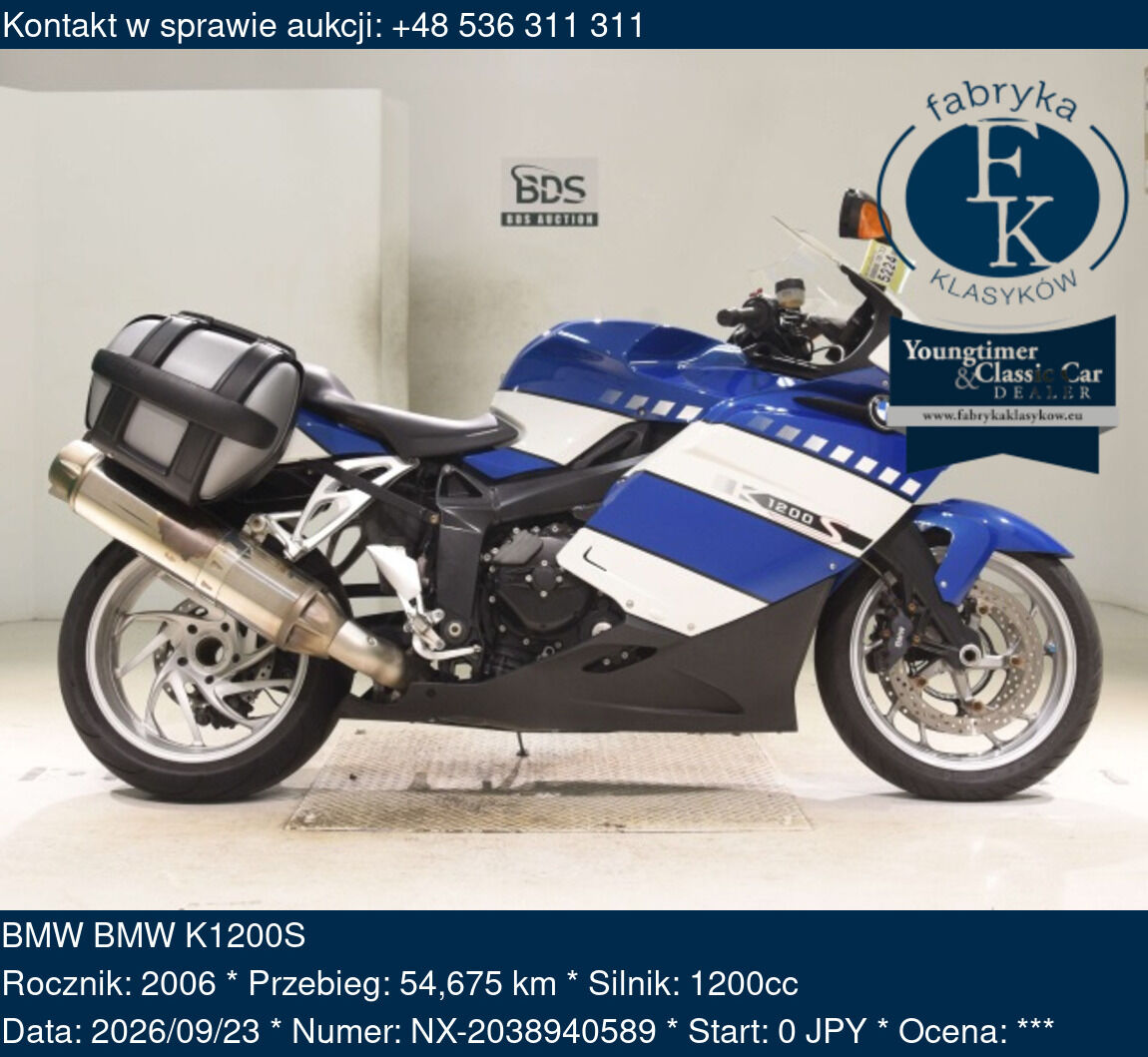 BMW BMW K1200S 2006 - zdjęcie 2