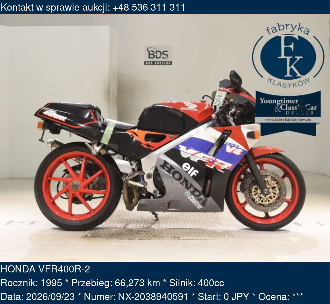 HONDA VFR400R-2 1995 - zdjęcie 2