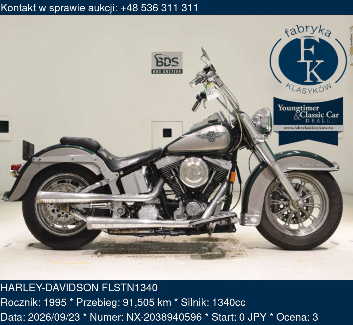 HARLEY-DAVIDSON FLSTN1340 1995 - zdjęcie 2