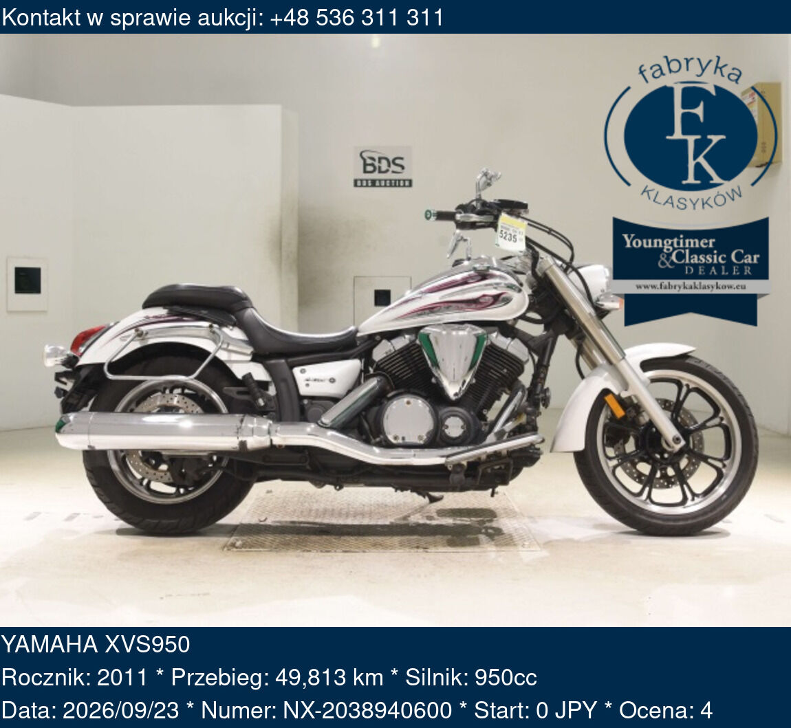 YAMAHA XVS950 2011 - zdjęcie 2