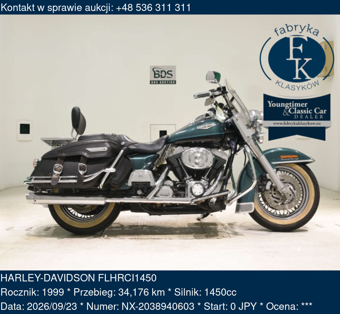 HARLEY-DAVIDSON FLHRCI1450 1999 - zdjęcie 2