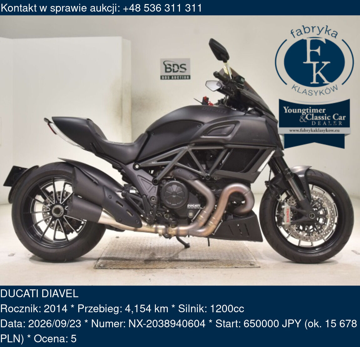 DUCATI DIAVEL 2014 - zdjęcie 2