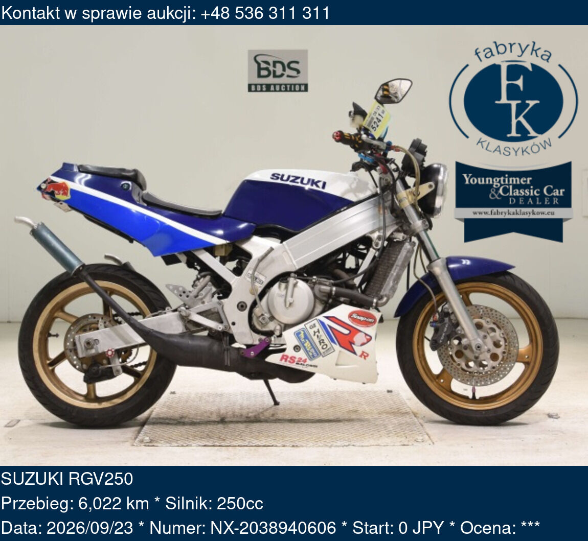 SUZUKI RGV250  - zdjęcie 2