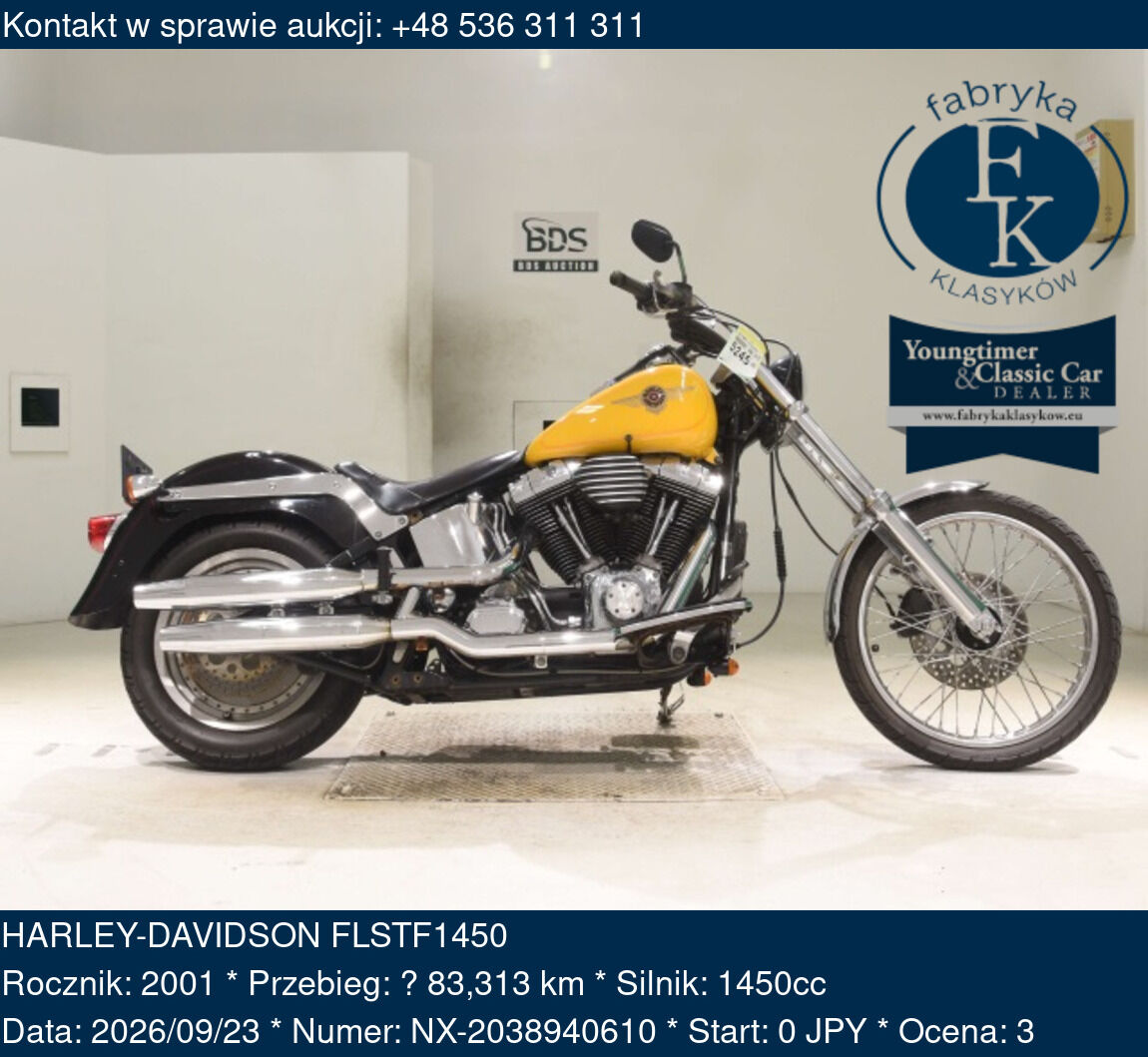 HARLEY-DAVIDSON FLSTF1450 2001 - zdjęcie 2
