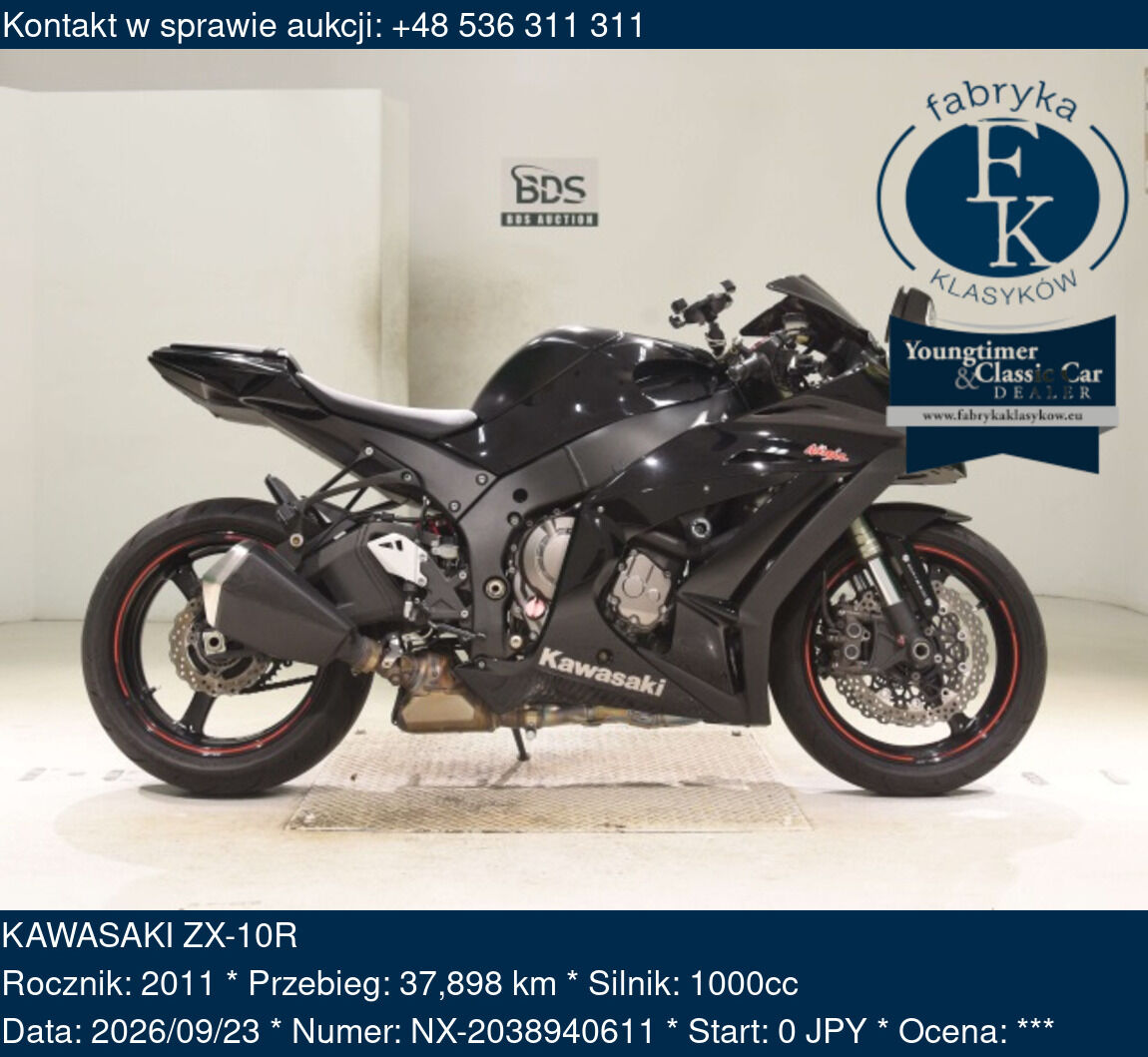 KAWASAKI ZX-10R 2011 - zdjęcie 2