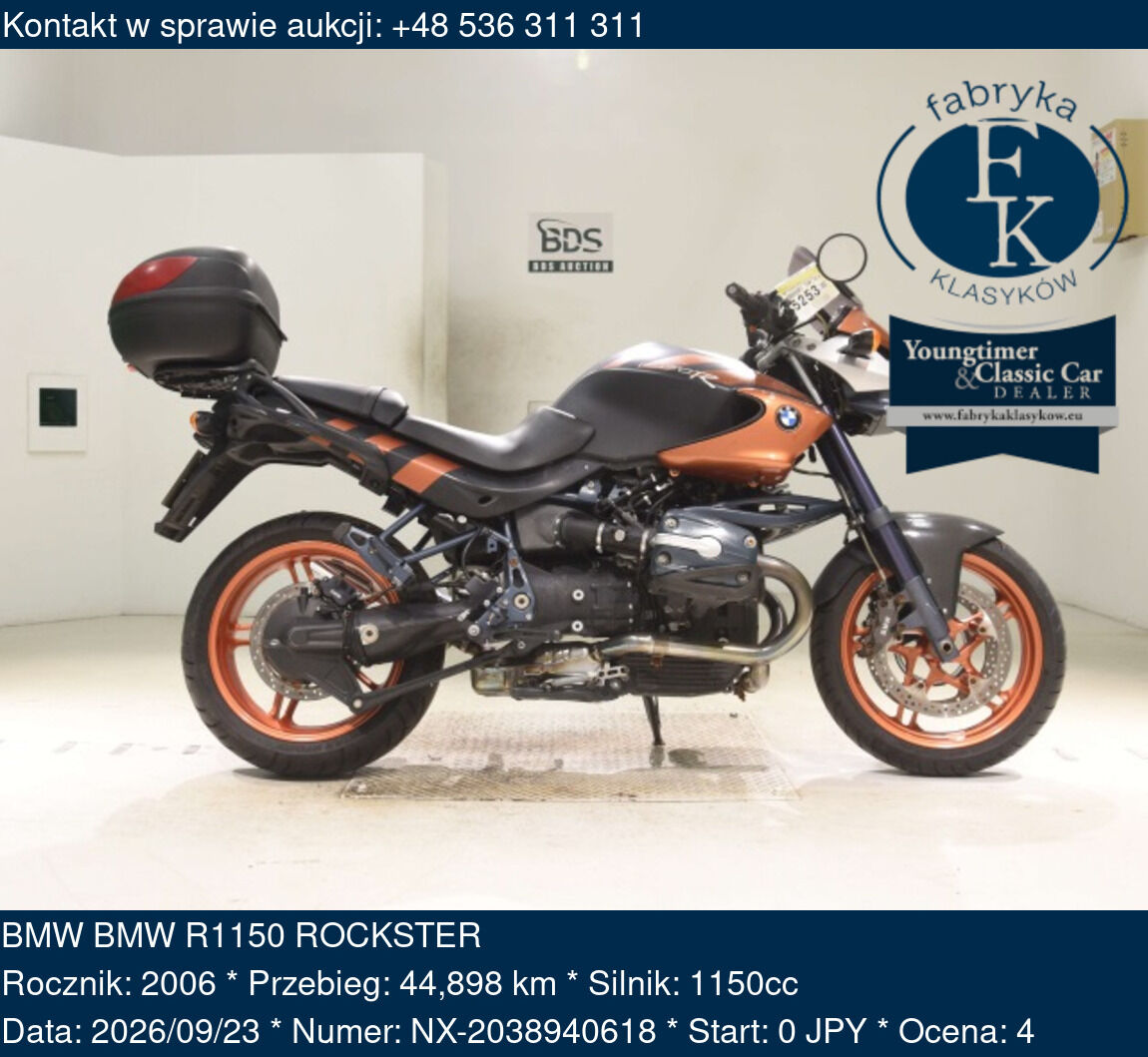 BMW BMW R1150 ROCKSTER 2006 - zdjęcie 2